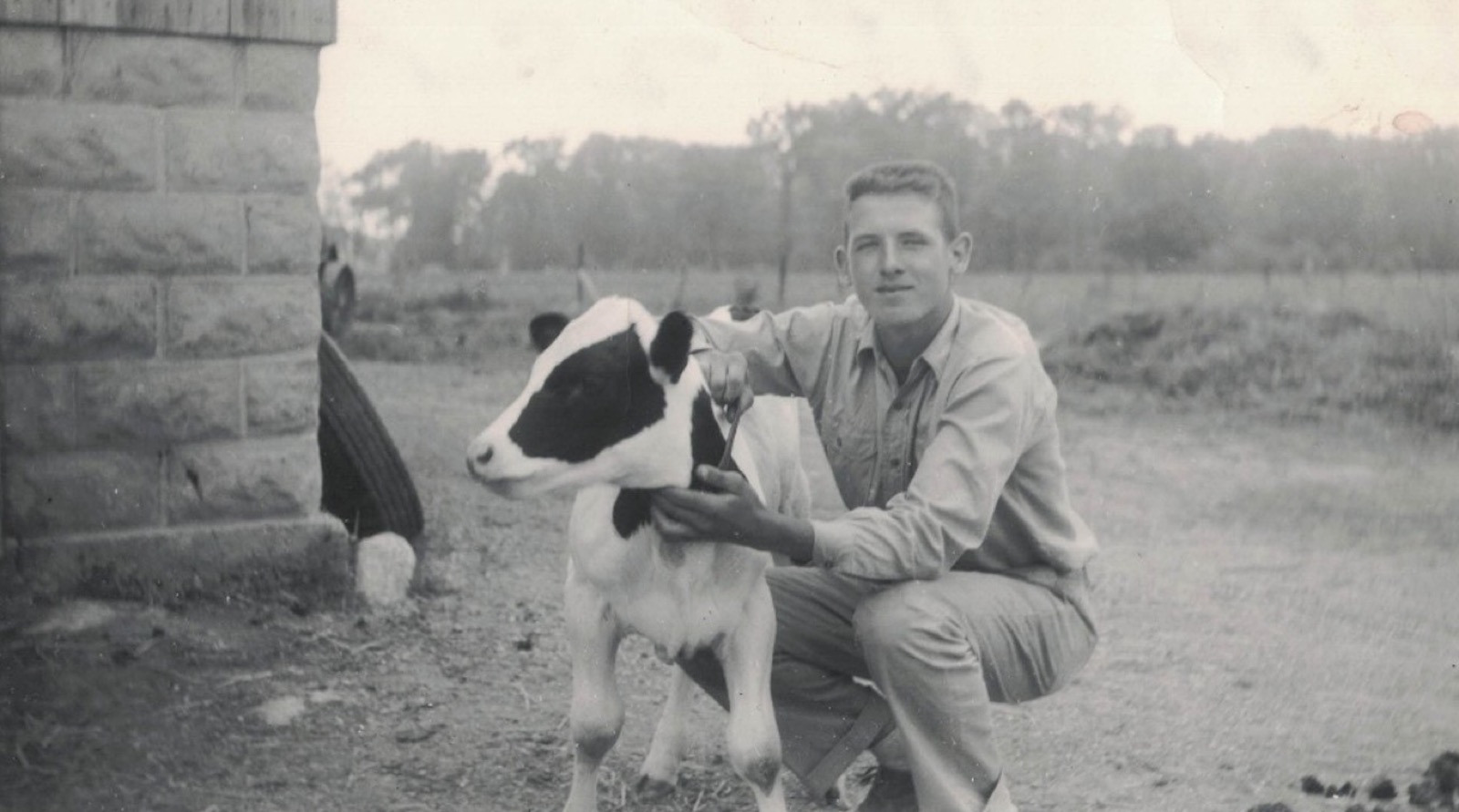 Young Dan, near the time of his Peace Corps service
